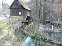 Wasserrad im Kleinziegenfelder Tal